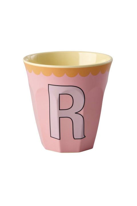 Melamine Cup - R - Vintage - Pink van Rice | Kids Conceptstore Le Fanfare