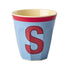 Melamine Cup - S - Vintage - Vintage Blue van Rice | Kids Conceptstore Le Fanfare