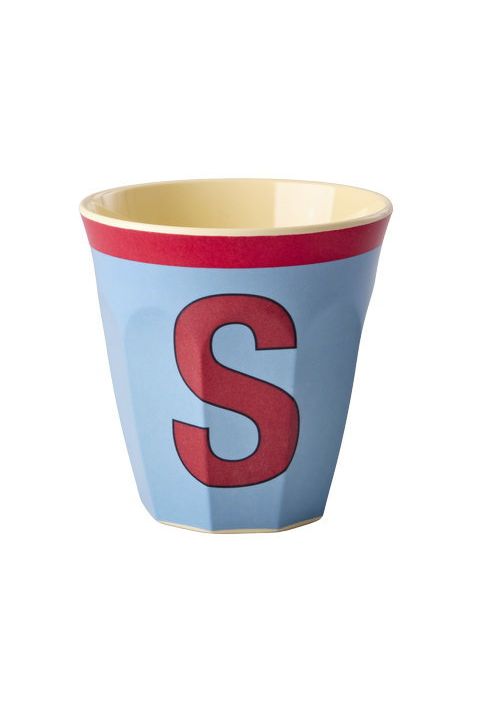 Melamine Cup - S - Vintage - Vintage Blue van Rice | Kids Conceptstore Le Fanfare