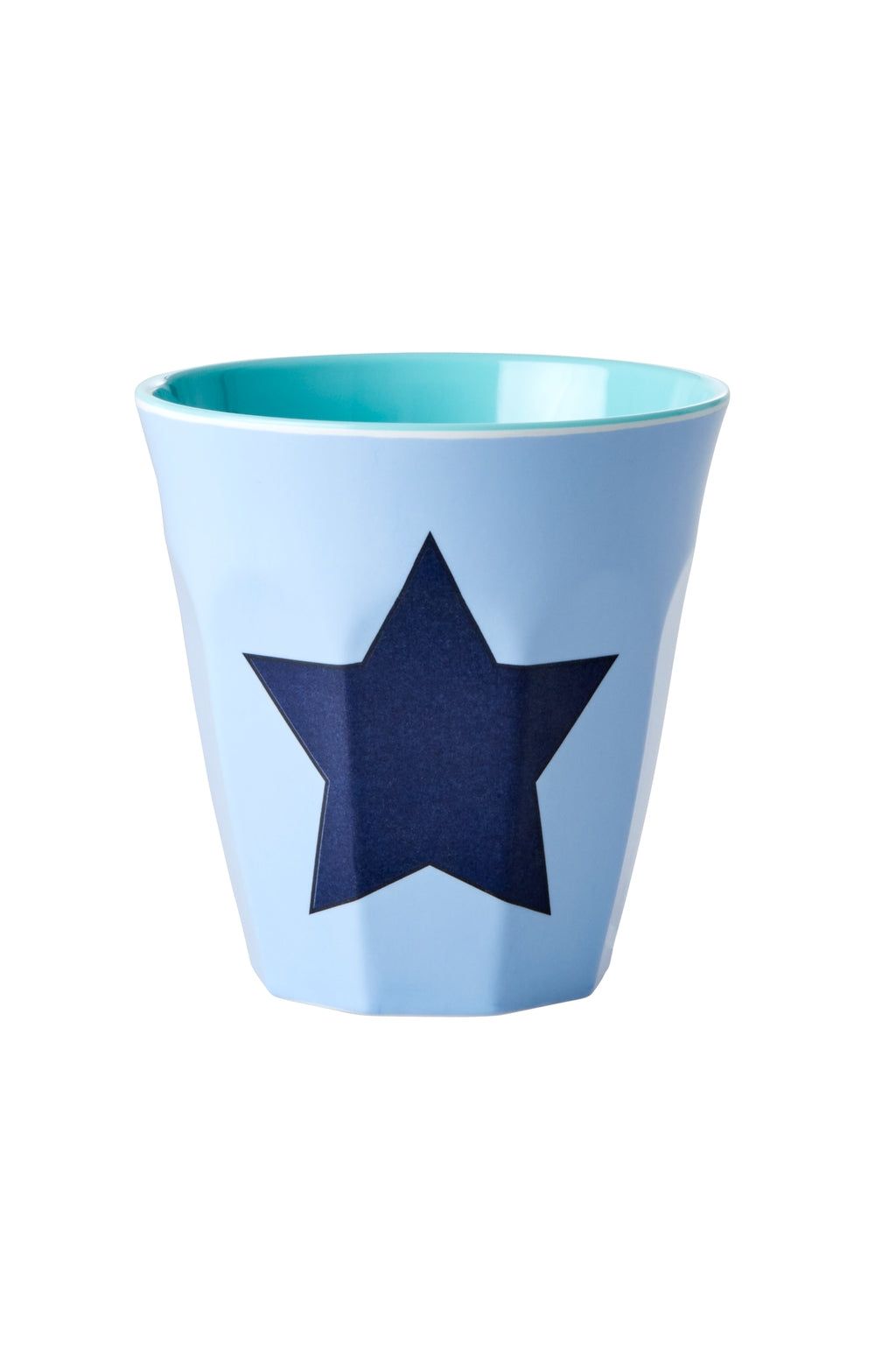 Melamine Cup - Star - Soft Blue van Rice | Kids Conceptstore Le Fanfare