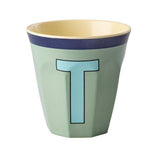 Melamine Cup - T - Vintage - Khaki van Rice | Kids Conceptstore Le Fanfare