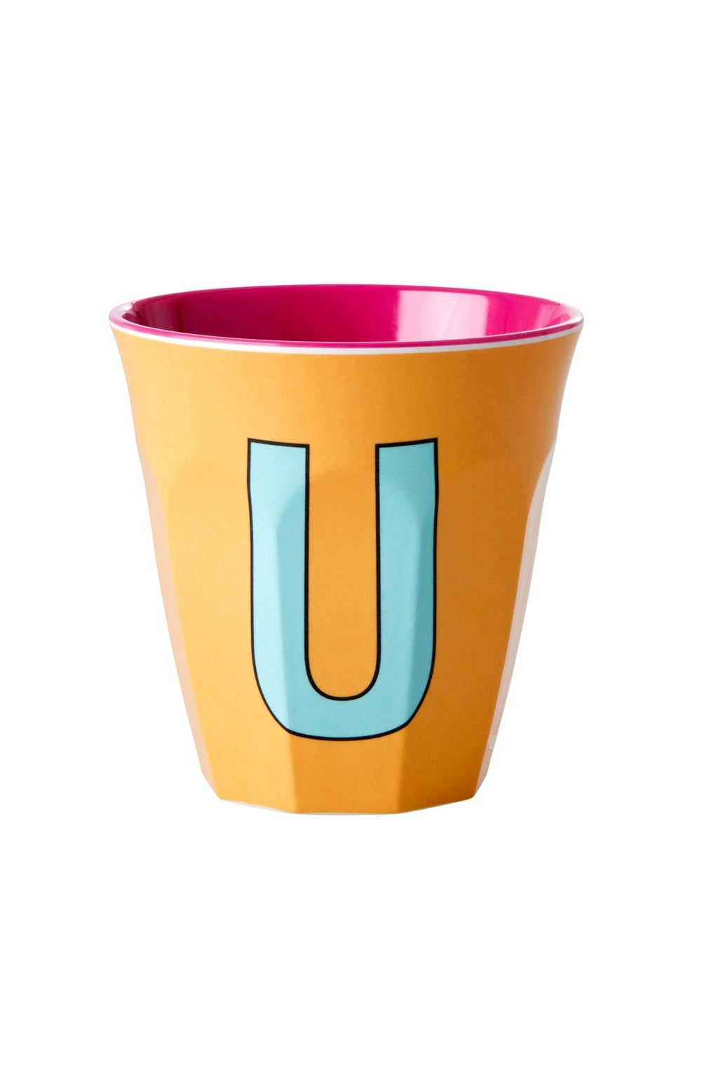Melamine Cup - U - Apricot van Rice | Kids Conceptstore Le Fanfare