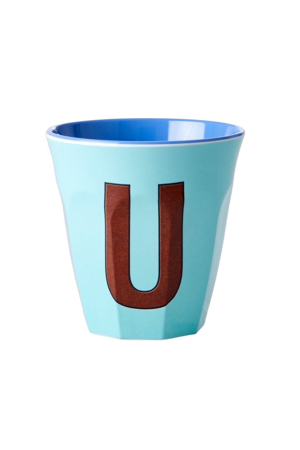 Melamine Cup - U - Mint van Rice | Kids Conceptstore Le Fanfare