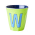 Melamine Cup - W - Lime Green van Rice | Kids Conceptstore Le Fanfare