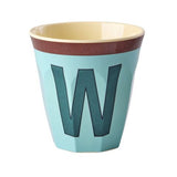 Melamine Cup - W - Vintage - Mint van Rice | Kids Conceptstore Le Fanfare