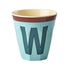 Melamine Cup - W - Vintage - Mint van Rice | Kids Conceptstore Le Fanfare