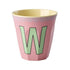 Melamine Cup - W - Vintage - Pink van Rice | Kids Conceptstore Le Fanfare