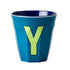 Melamine Cup - Y - Emerald van Rice | Kids Conceptstore Le Fanfare