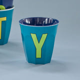 Melamine Cup - Y - Emerald van Rice | Kids Conceptstore Le Fanfare