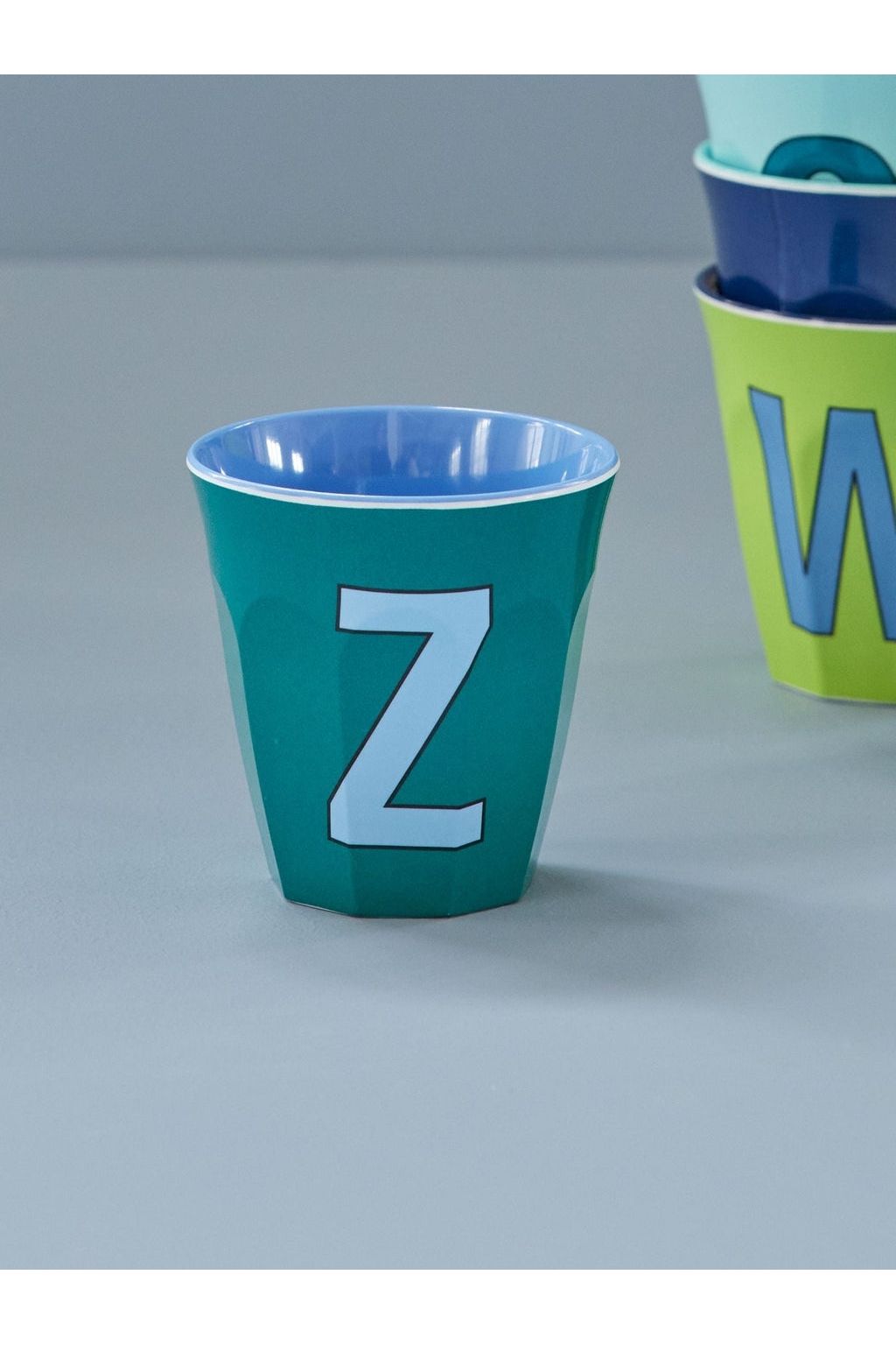 Melamine Cup - Z - Green van Rice | Kids Conceptstore Le Fanfare
