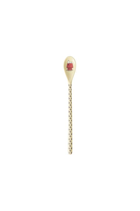 Melamine Latte Spoon in 6 Asst. Snoopy Prints van Rice | Kids Conceptstore Le Fanfare