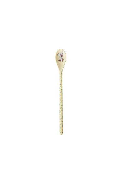 Melamine Latte Spoon in 6 Asst. Snoopy Prints van Rice | Kids Conceptstore Le Fanfare