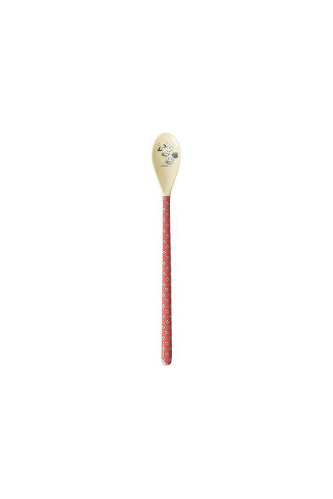 Melamine Latte Spoon in 6 Asst. Snoopy Prints van Rice | Kids Conceptstore Le Fanfare
