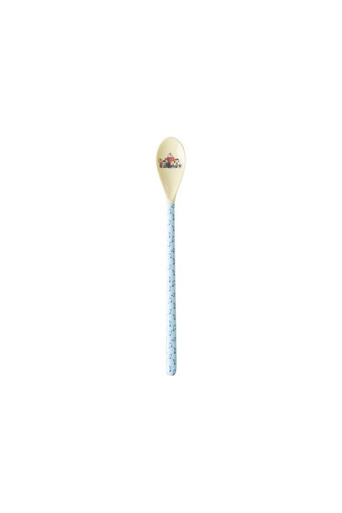 Melamine Latte Spoon in 6 Asst. Snoopy Prints van Rice | Kids Conceptstore Le Fanfare