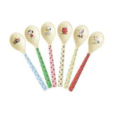 Melamine Teaspoon in 6 Asst. Snoopy Prints van Rice | Kids Conceptstore Le Fanfare