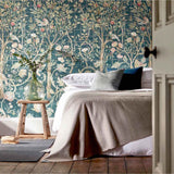 Melsetter Wallpaper - Indigo Rose van Morris & Co | Kids Conceptstore Le Fanfare