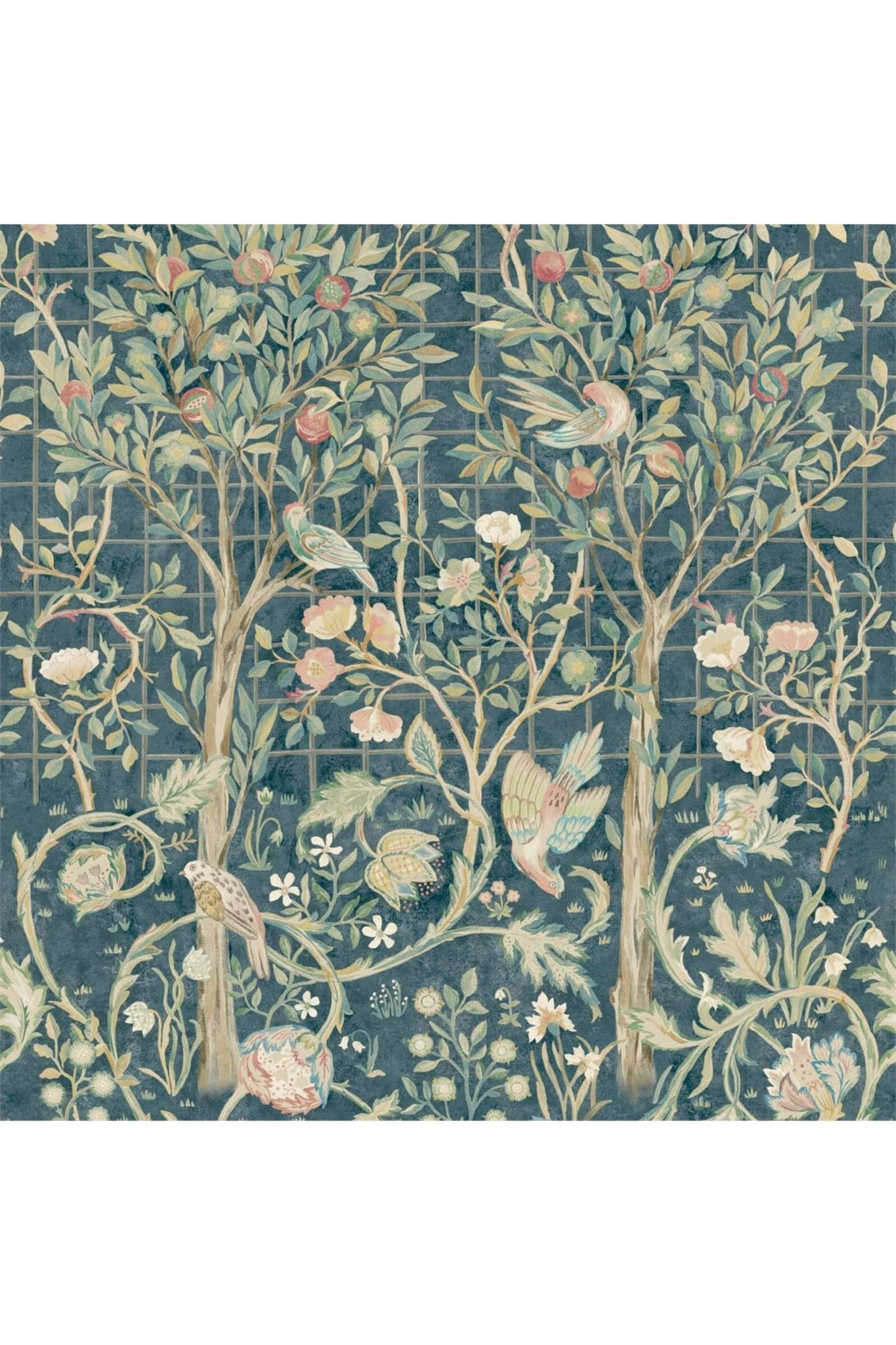 Melsetter Wallpaper - Indigo Rose van Morris & Co | Kids Conceptstore Le Fanfare
