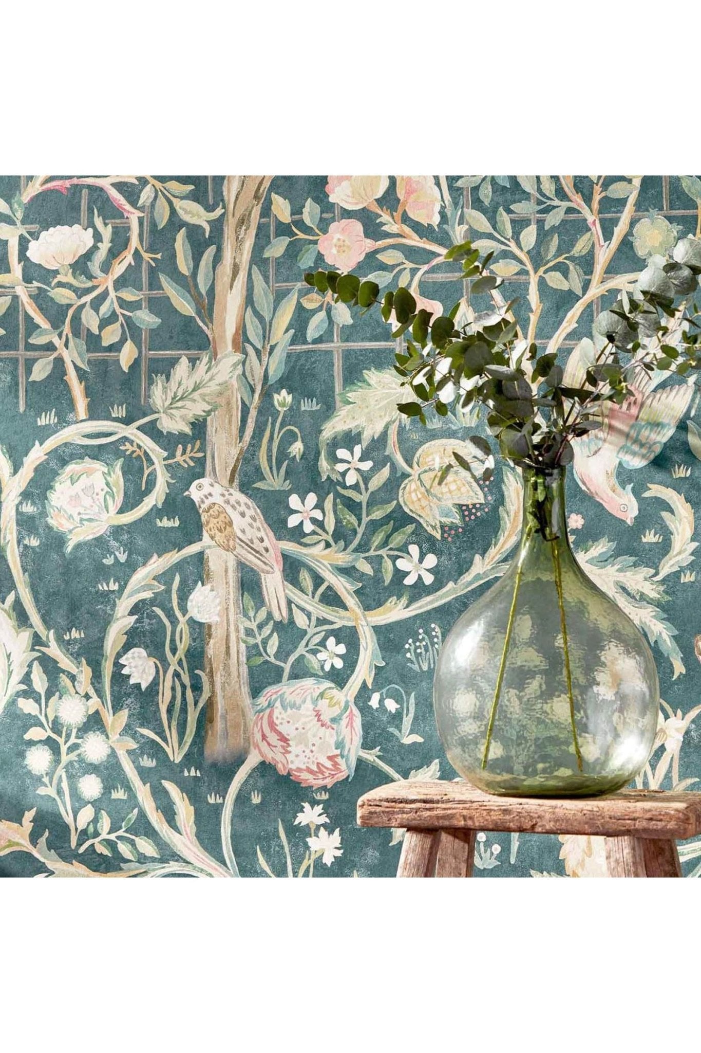 Melsetter Wallpaper - Indigo Rose van Morris & Co | Kids Conceptstore Le Fanfare