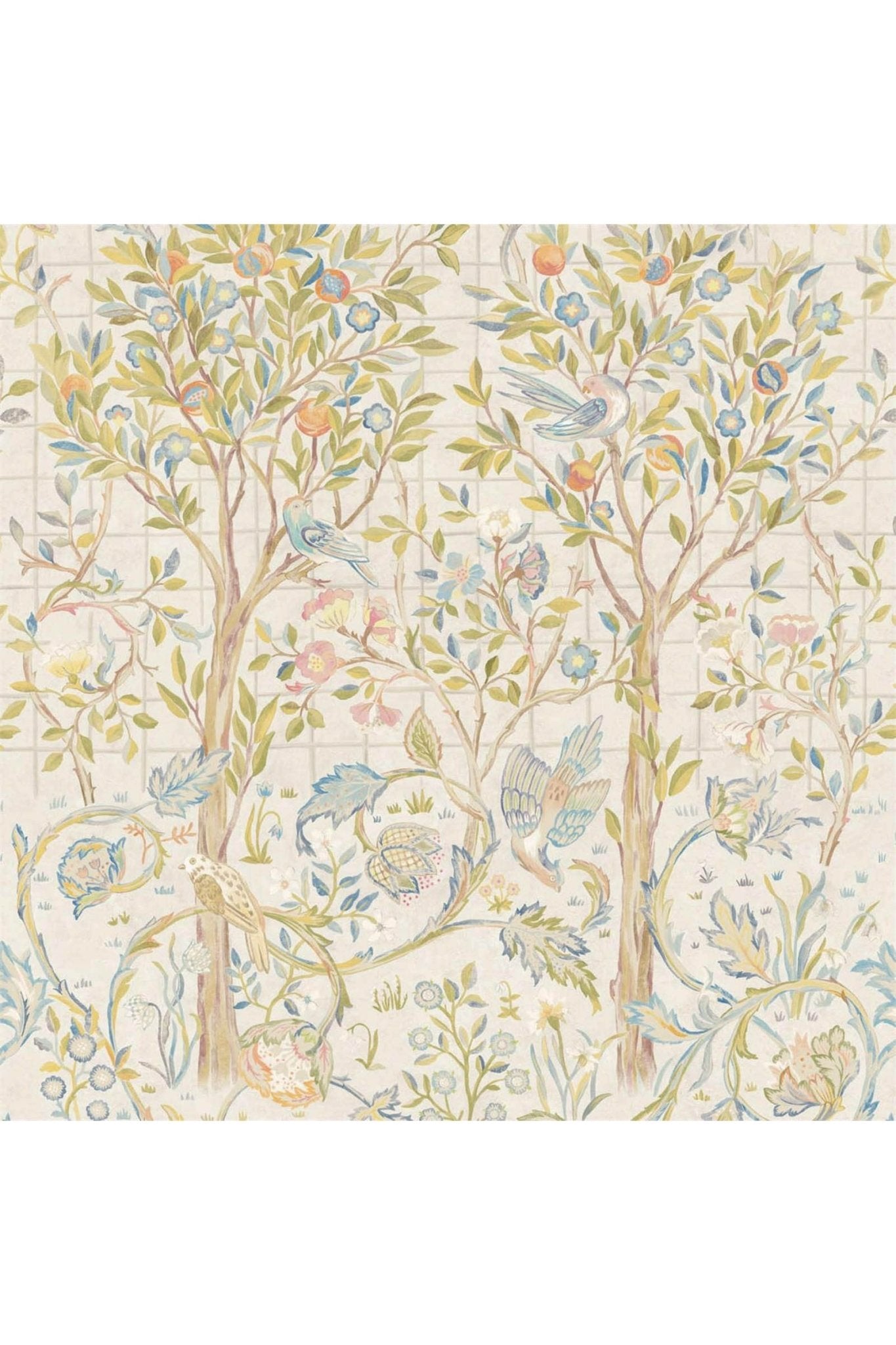 Melsetter Wallpaper - Ivory Sage van Morris & Co | Kids Conceptstore Le Fanfare