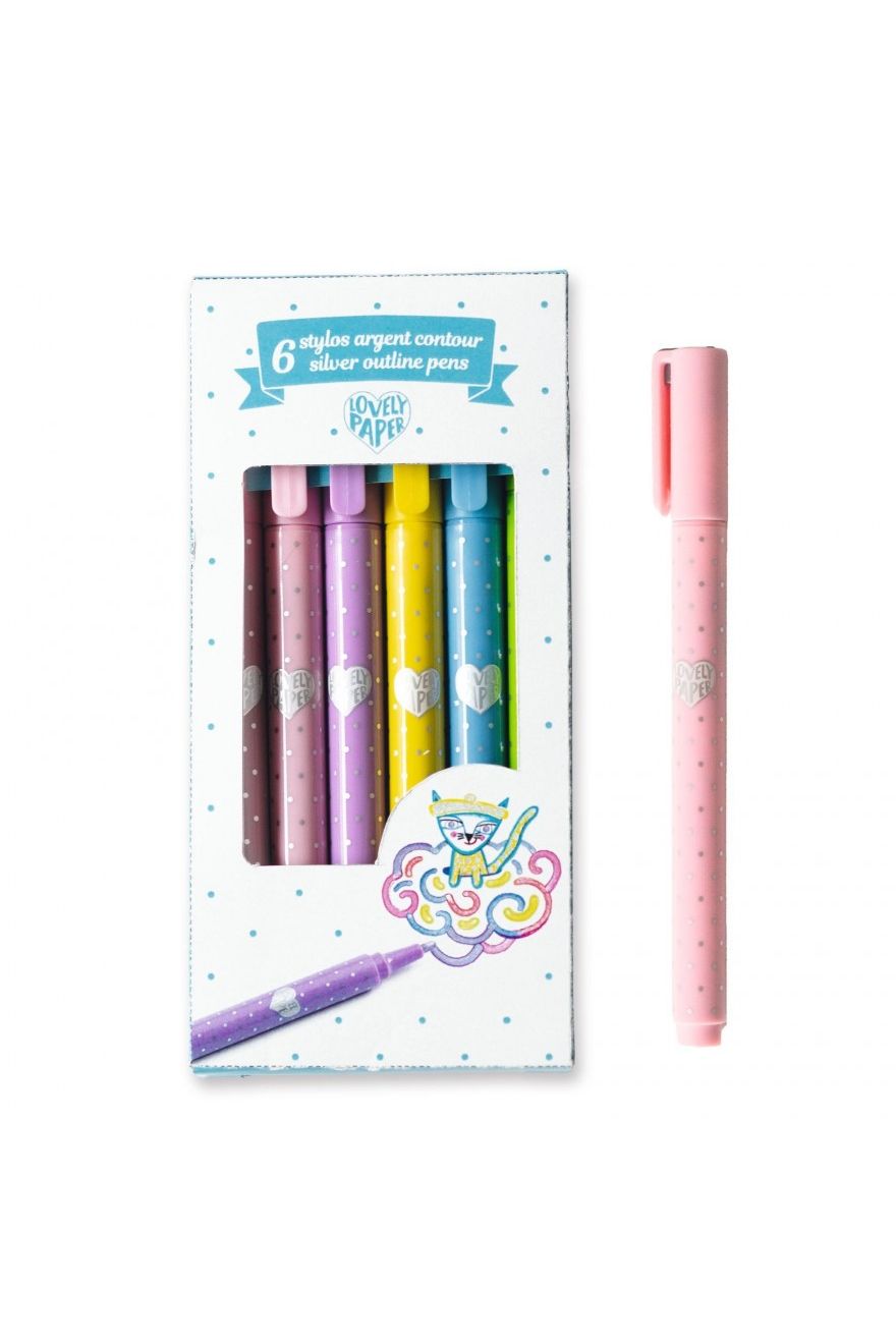 Metallic Stiften Zilver van Djeco | Kids Conceptstore Le Fanfare