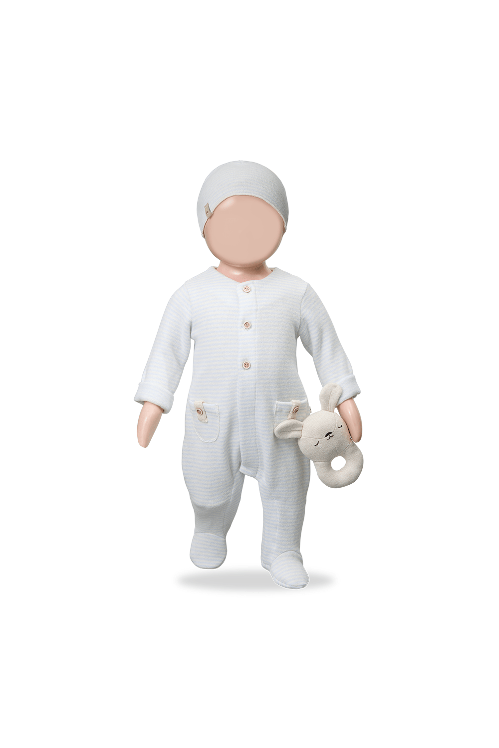 Metz jumpsuit w/feet - ciel van 1+ in the family | Kids Conceptstore Le Fanfare