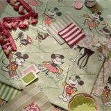 Mickey At The Farm - Macaron Green van Disney Home x Sanderson | Kids Conceptstore Le Fanfare