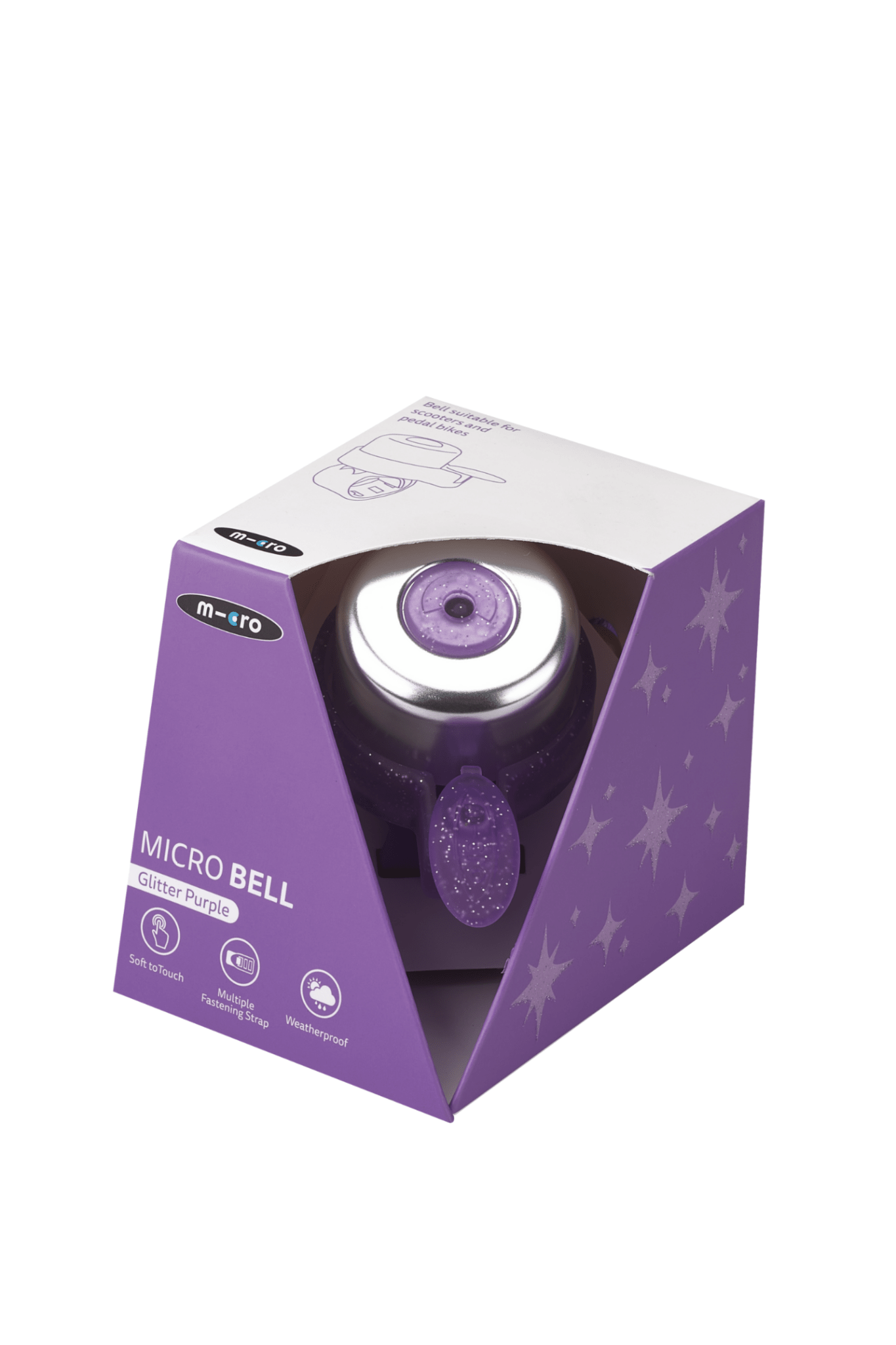 Micro Bel glitter paars van Micro Step | Kids Conceptstore Le Fanfare