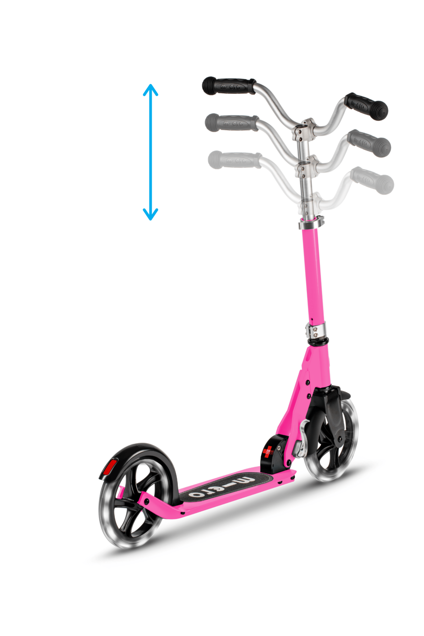 Micro Cruiser LED Pink van Micro Step | Kids Conceptstore Le Fanfare