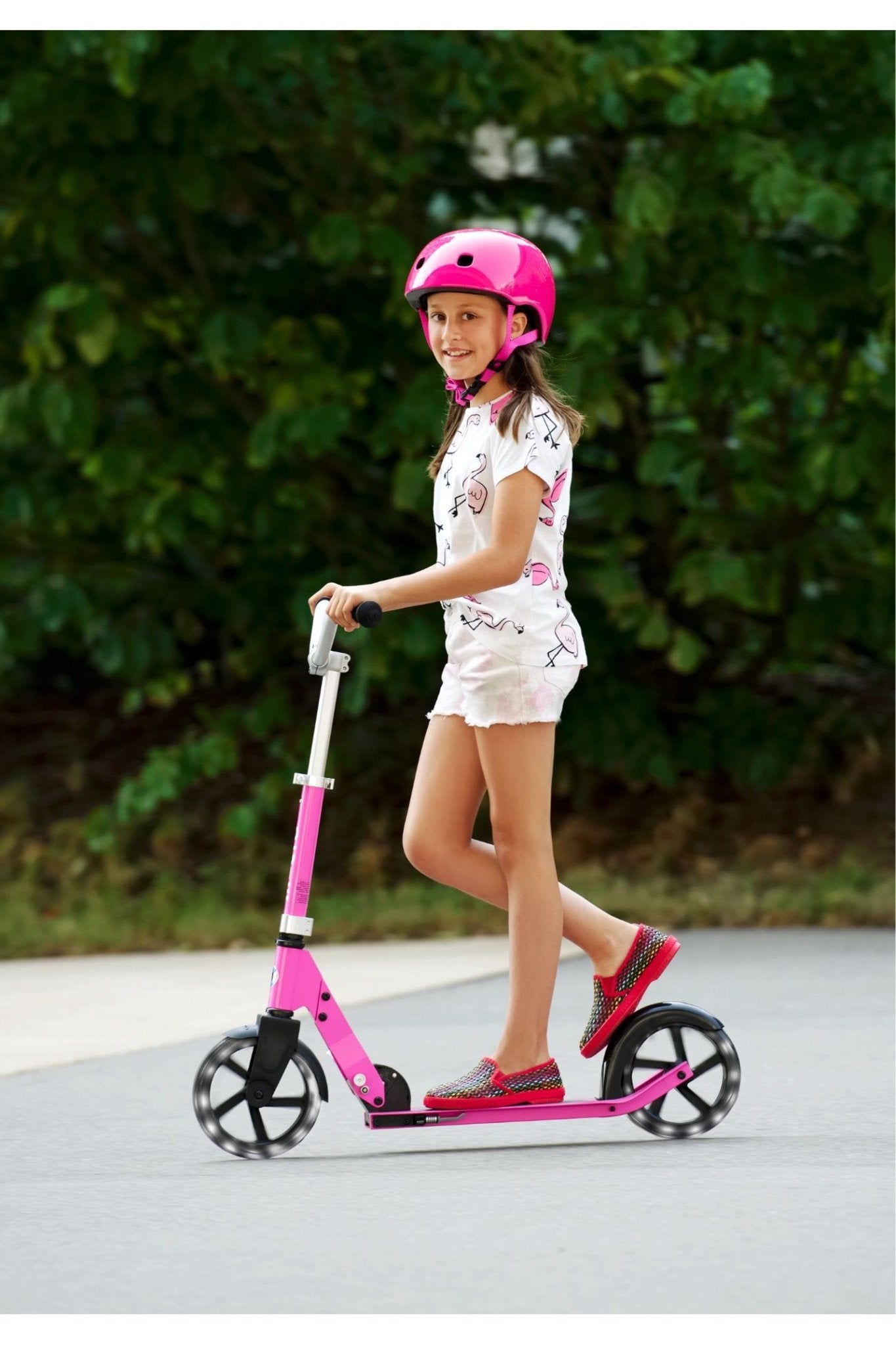 Micro Cruiser LED Pink van Micro Step | Kids Conceptstore Le Fanfare