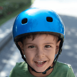Micro Helm Dark Blue Metallic LED van Micro Step | Kids Conceptstore Le Fanfare