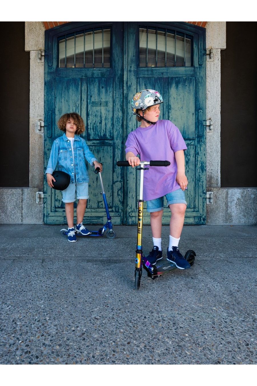 Micro Helm Stickers van Micro Step | Kids Conceptstore Le Fanfare