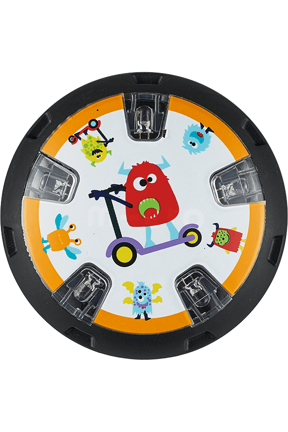 Micro LED Wheel Whizzers Monsters van Micro Step | Kids Conceptstore Le Fanfare