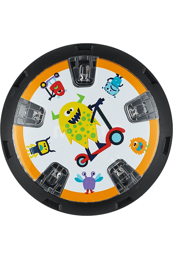 Micro LED Wheel Whizzers Monsters van Micro Step | Kids Conceptstore Le Fanfare