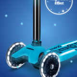 Maxi Micro step Deluxe Glow Plus LED - Crystal Blue