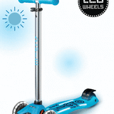 Maxi Micro step Deluxe Glow Plus LED - Crystal Blue