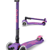 Maxi Micro Step Foldable LED Purple
