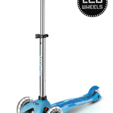 Micro Mini Deluxe Glow LED Plus arctic blue van Micro Step | Kids Conceptstore Le Fanfare
