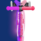 Micro Mini Deluxe Glow LED Plus frosty pink van Micro Step | Kids Conceptstore Le Fanfare