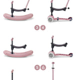 Mini Micro 6in1 Rock & Go LED roze