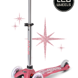 Mini Micro Step Deluxe Glitter LED Pink