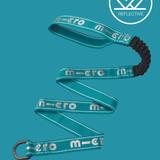 Micro Pull & Carry Strap Elastic Aqua Reflective van Micro Step | Kids Conceptstore Le Fanfare