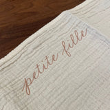 midi towel . petite fille . petite pink van atelier an.nur | Kids Conceptstore Le Fanfare