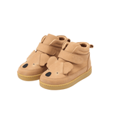 Mika Sneakers | Koala - Truffle Leather van Donsje Amsterdam | Kids Conceptstore Le Fanfare