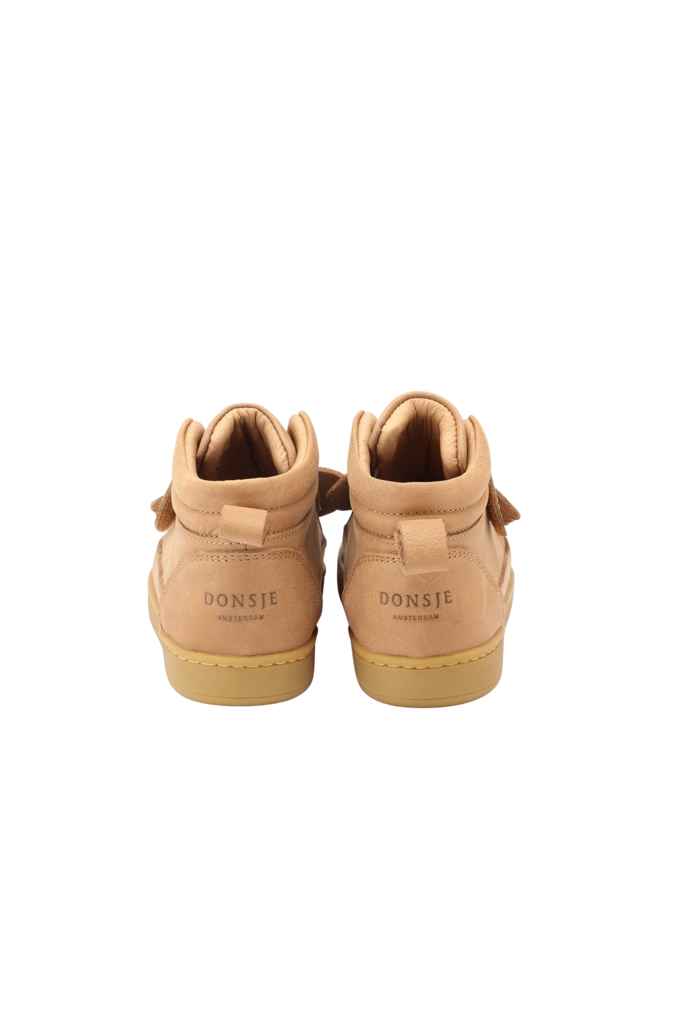Mika Sneakers | Koala - Truffle Leather van Donsje Amsterdam | Kids Conceptstore Le Fanfare