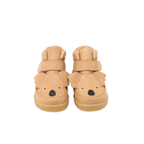 Mika Sneakers | Koala - Truffle Leather van Donsje Amsterdam | Kids Conceptstore Le Fanfare