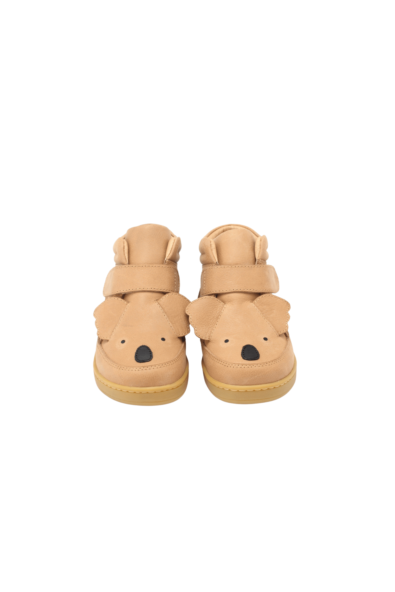Mika Sneakers | Koala - Truffle Leather van Donsje Amsterdam | Kids Conceptstore Le Fanfare