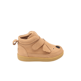 Mika Sneakers | Koala - Truffle Leather van Donsje Amsterdam | Kids Conceptstore Le Fanfare
