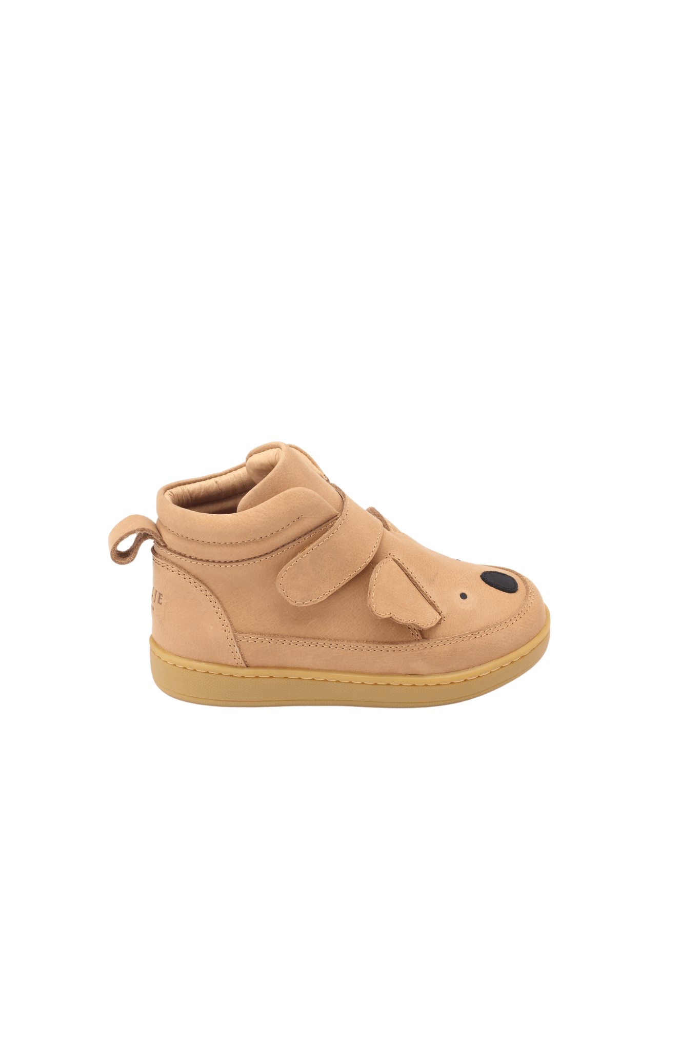 Mika Sneakers | Koala - Truffle Leather van Donsje Amsterdam | Kids Conceptstore Le Fanfare