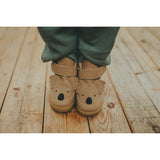 Mika Sneakers | Koala - Truffle Leather van Donsje Amsterdam | Kids Conceptstore Le Fanfare