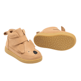 Mika Sneakers | Koala - Truffle Leather van Donsje Amsterdam | Kids Conceptstore Le Fanfare